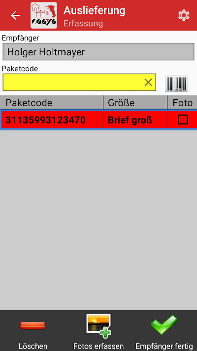 COSYS hauspostverteilung App COSYS hauspostverteilung App