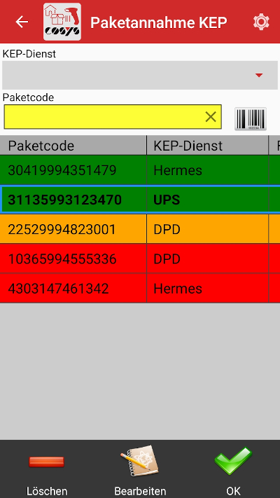 COSYS hauspostverteilung App COSYS hauspostverteilung App