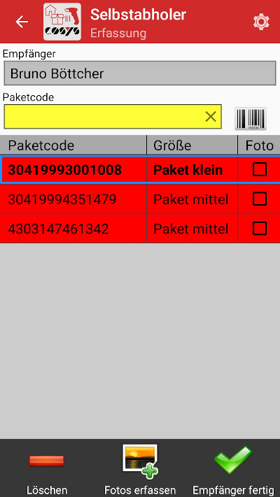 COSYS hauspostverteilung App COSYS hauspostverteilung App