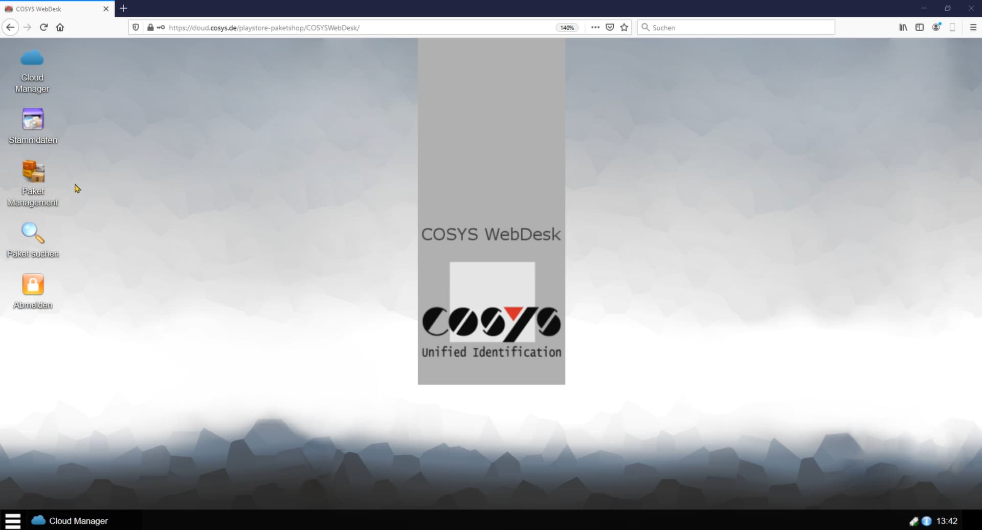 Paketshop COSYS WebDesk